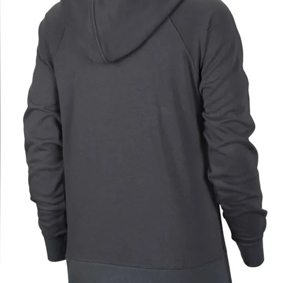 Nike Gray Hoodie with Silver Logo - Picture 2 of 5